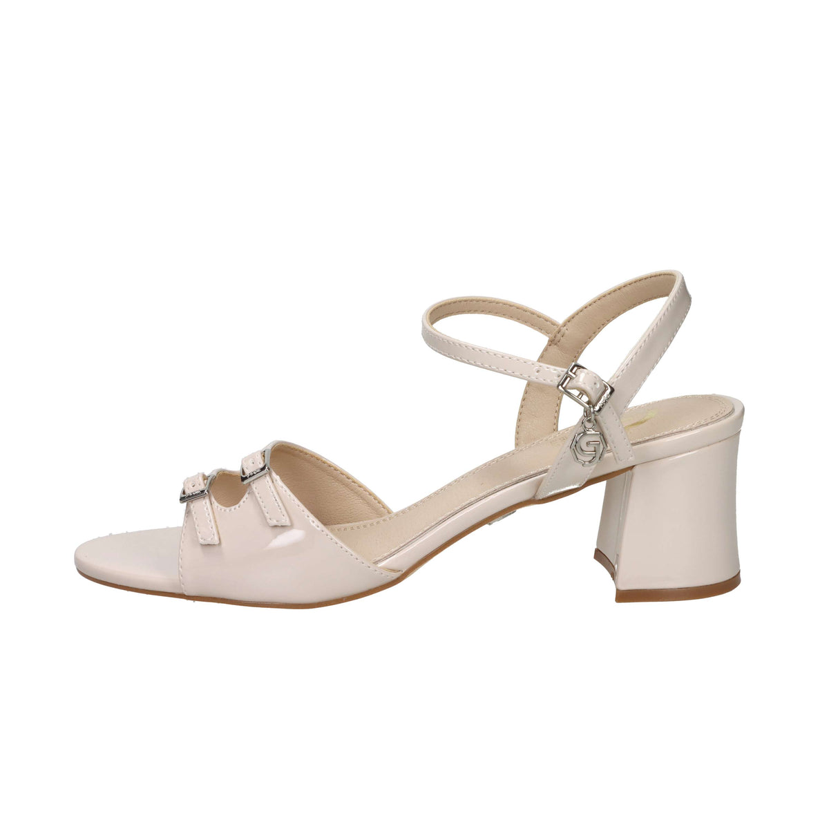 Gold & Gold Donna Sandalo con tacco GP949 Beige