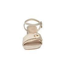 Gold & Gold Donna Sandalo con tacco GK225 Beige