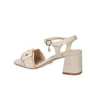 Gold & Gold Donna Sandalo con tacco GK225 Beige
