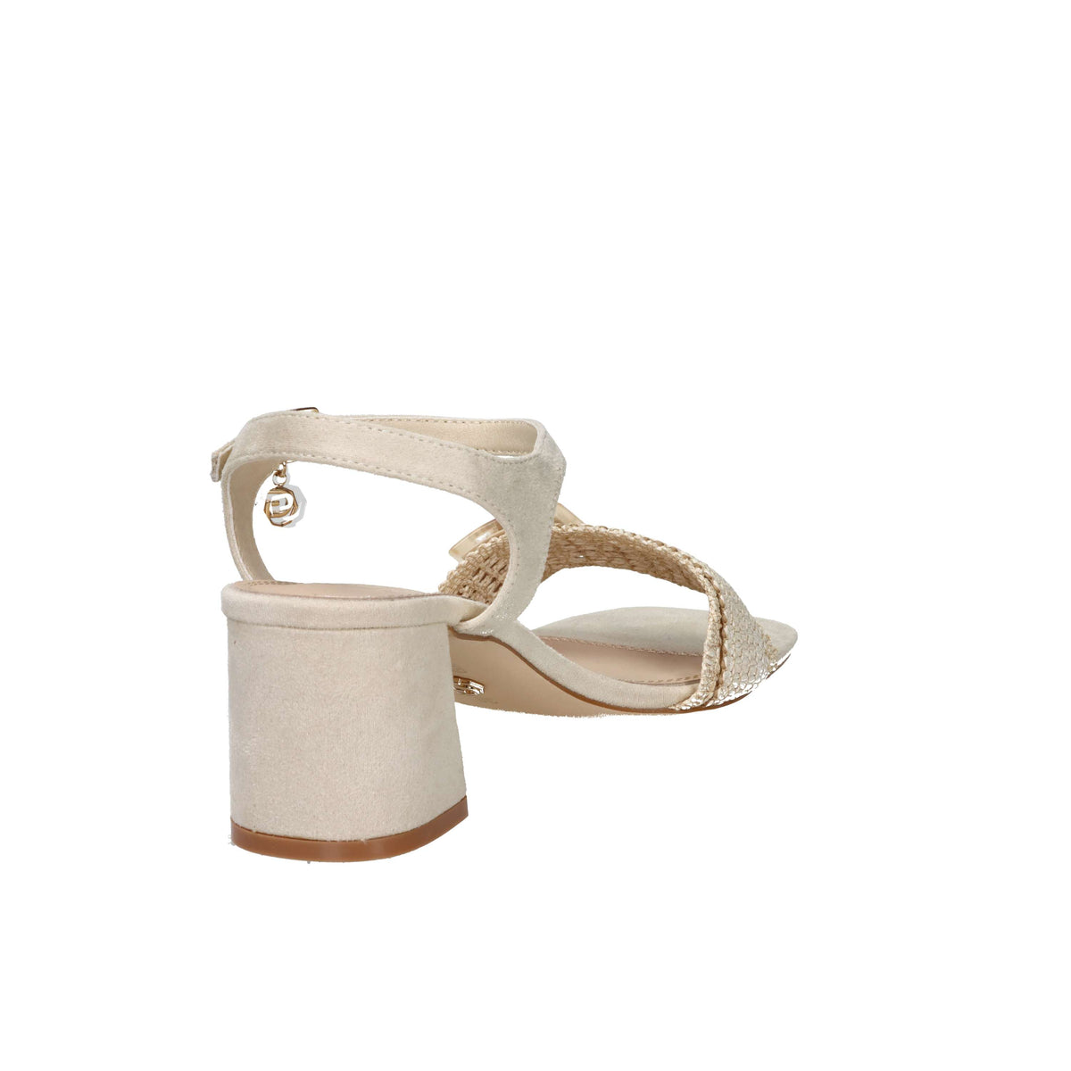 Gold & Gold Donna Sandalo con tacco GK225 Beige