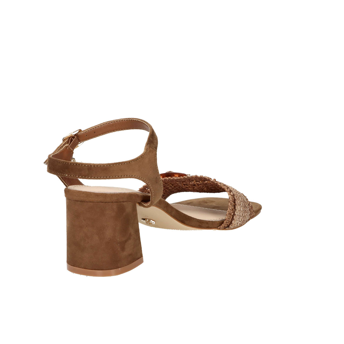 Gold & Gold Donna Sandalo con tacco GK225 Marrone