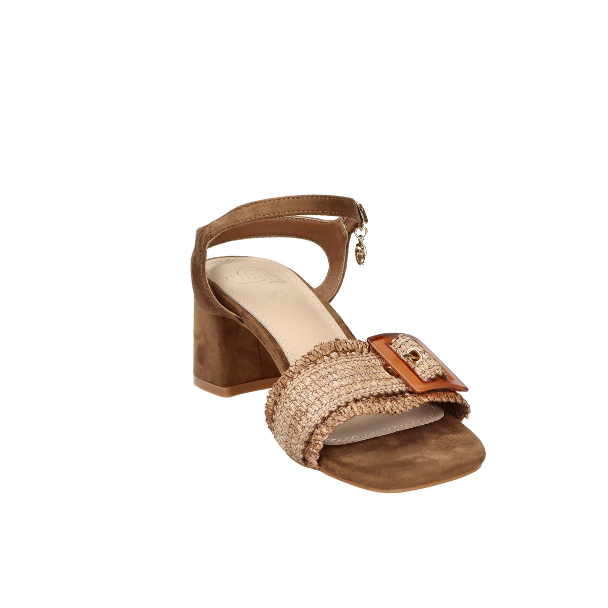 Gold & Gold Donna Sandalo con tacco GK225 Marrone