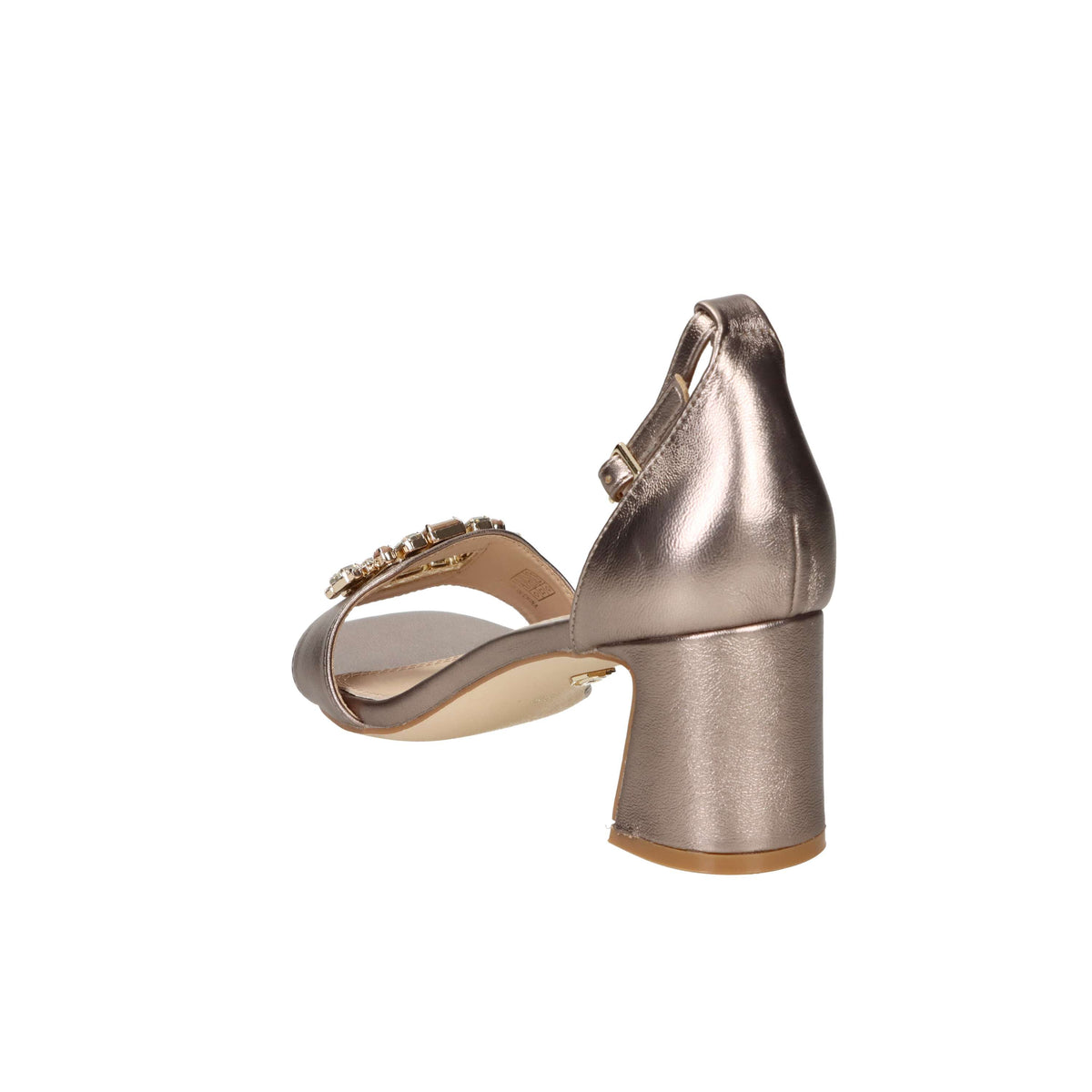 Gold & Gold Donna Sandalo con tacco GY455 Bronzo
