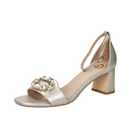Gold & Gold Donna Sandalo con tacco GY455 Oro