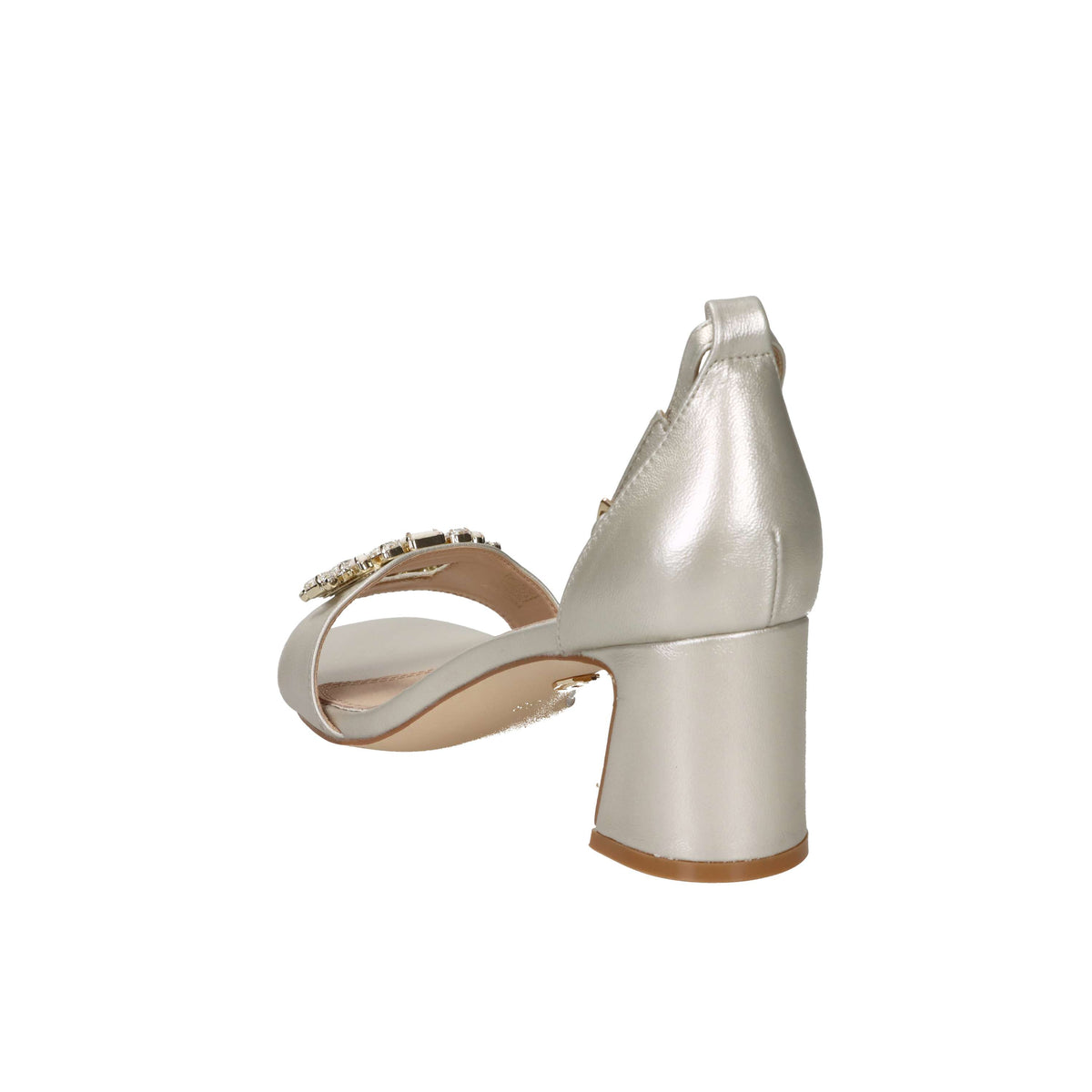 Gold & Gold Donna Sandalo con tacco GY455 Oro