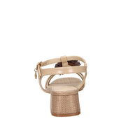 Gold & Gold Donna Sandalo con tacco GK231 Beige