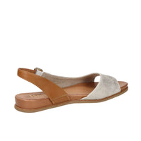 Jana Damen Flacher Sandale 8-28160-42 Gold