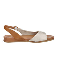 Jana Damen Flacher Sandale 8-28160-42 Gold