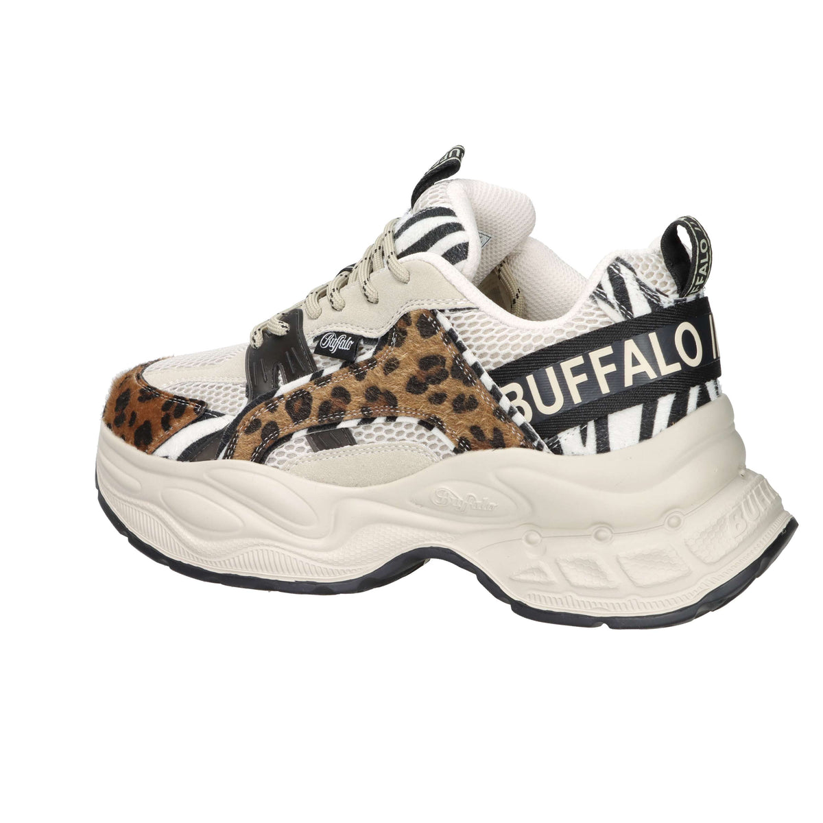 Buffalo Femme Sneakers BN1636751 Léopard