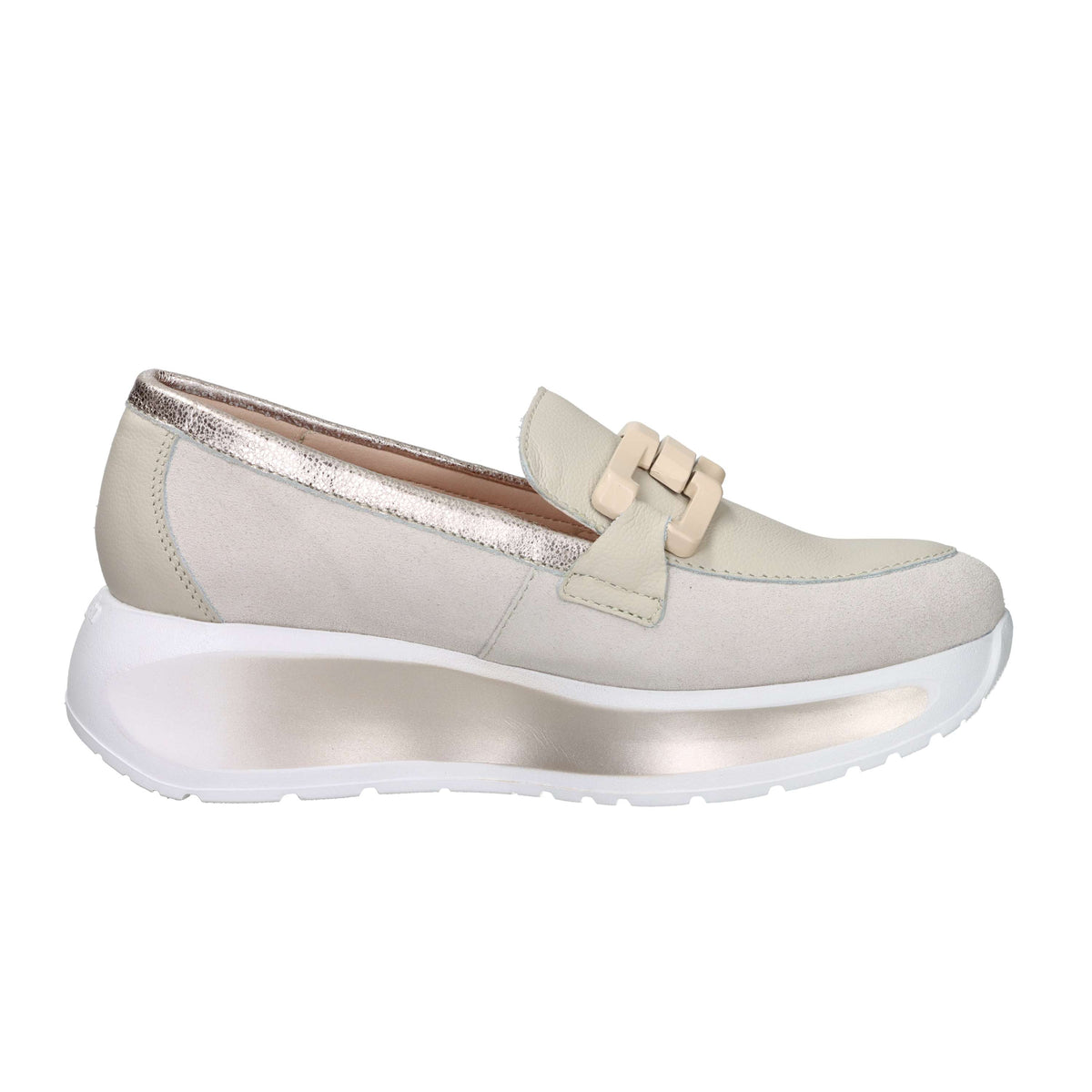 Callaghan Mujer Mocasín con cuña 61610 Beige