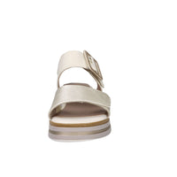 Jana Mujer Sandalia con cuña 8-28266-44 Crema