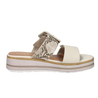 Jana Donna Ciabatta con zeppa 8-27271-42 Beige