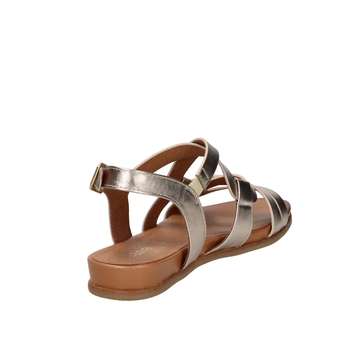 Jana Damen Flache Sandale 8-28161-44 Platin