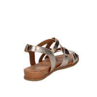Jana Damen Flache Sandale 8-28161-44 Platin