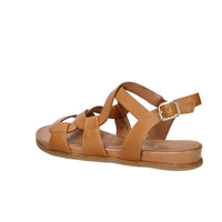 Jana Damen Flacher Sandale 8-28161-44 Leder