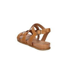 Jana Damen Flacher Sandale 8-28161-44 Leder