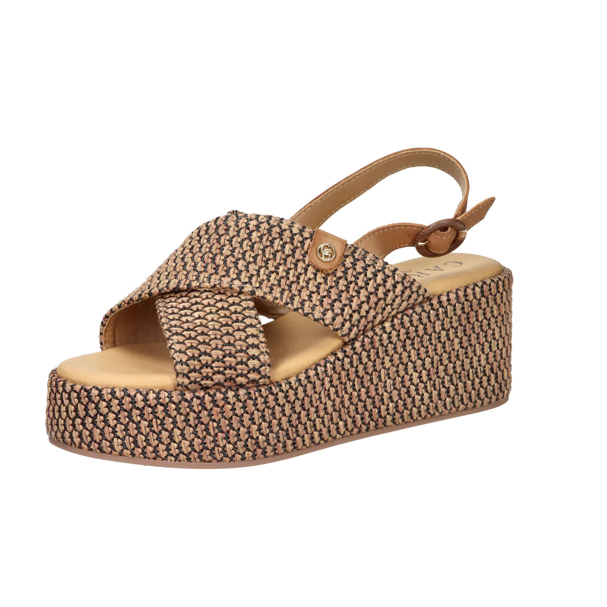Carmela Femme Sandale compensée 163234 Cuir