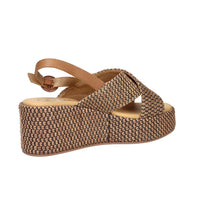 Carmela Femme Sandale compensée 163234 Cuir