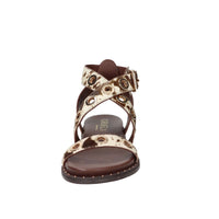Carmela Donna Sandalo basso 162389 Bianco/Marrone