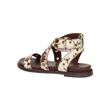 Carmela Donna Sandalo basso 162389 Bianco/Marrone