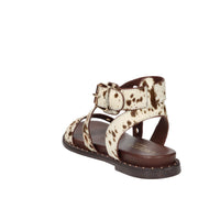Carmela Donna Sandalo basso 162389 Bianco/Marrone