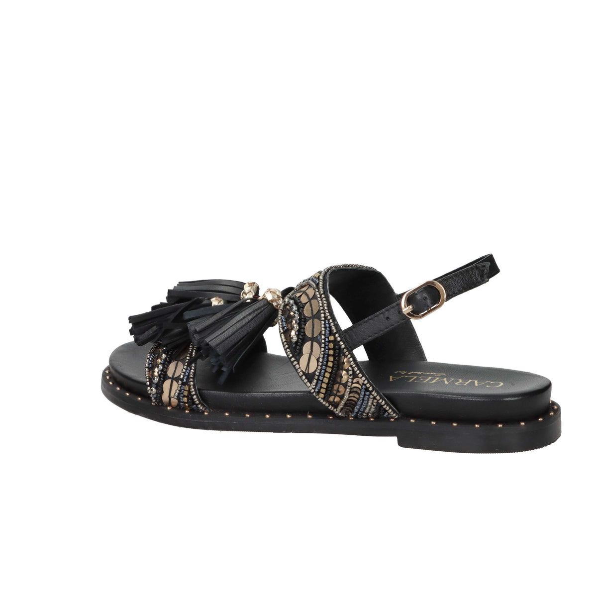 Carmela Femme Sandale basse 163198 Noir