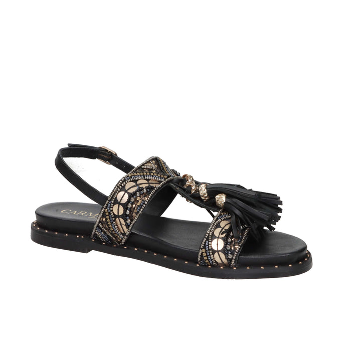 Carmela Femme Sandale basse 163198 Noir