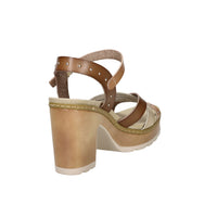 Refresh Mujer Sandalia con tacón 175207 Beige