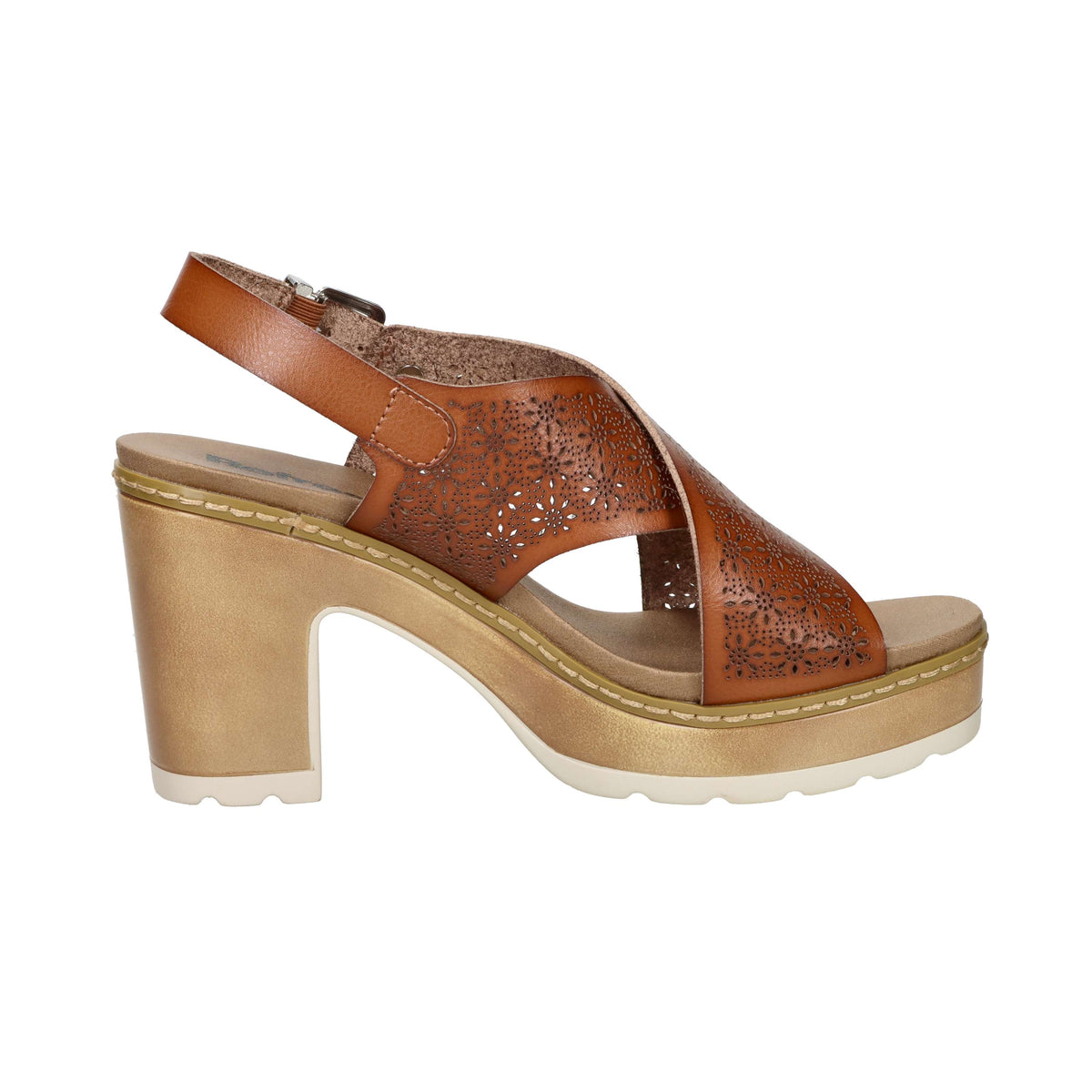 Refresh Donna Sandalo con tacco 172780 Cuoio