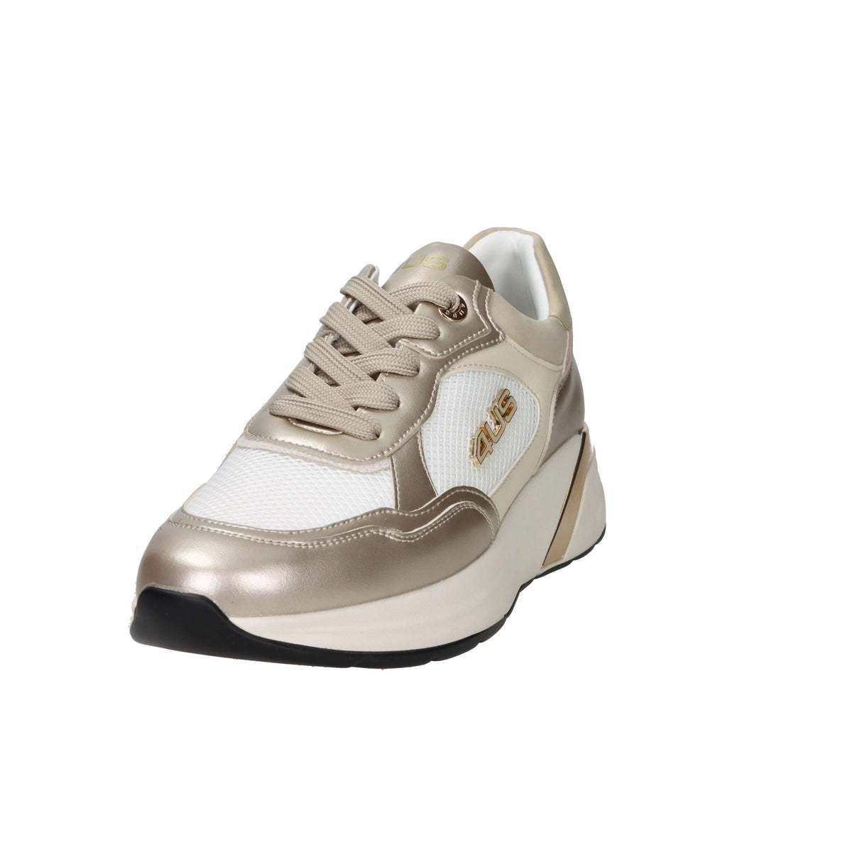 4Us Paciotti Donna Sneakers 4BX173 Bianco/Oro