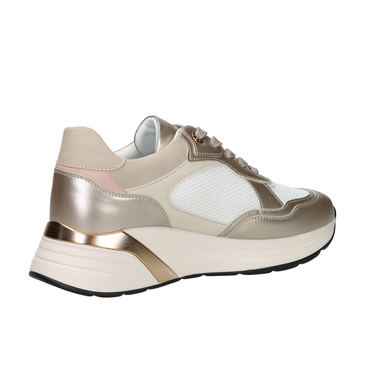 4Us Paciotti Donna Sneakers 4BX173 Bianco/Oro