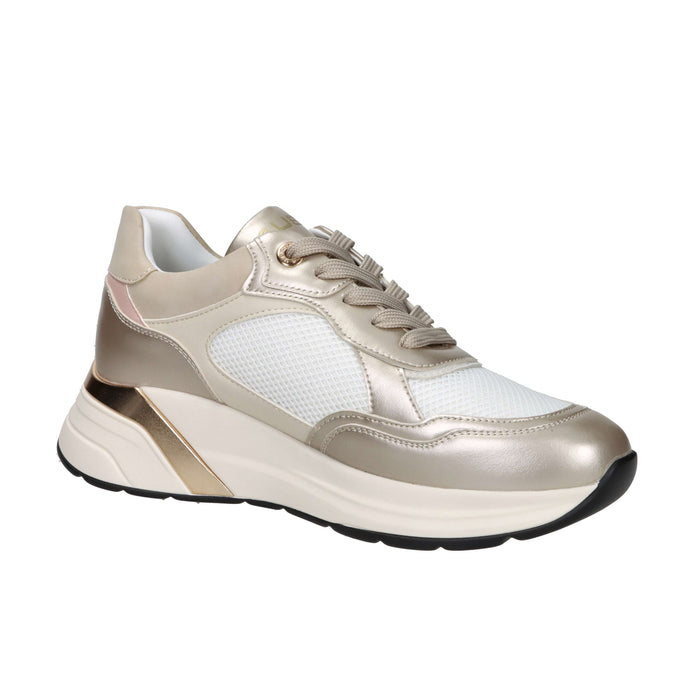 4Us Paciotti Donna Sneakers 4BX173 Bianco/Oro
