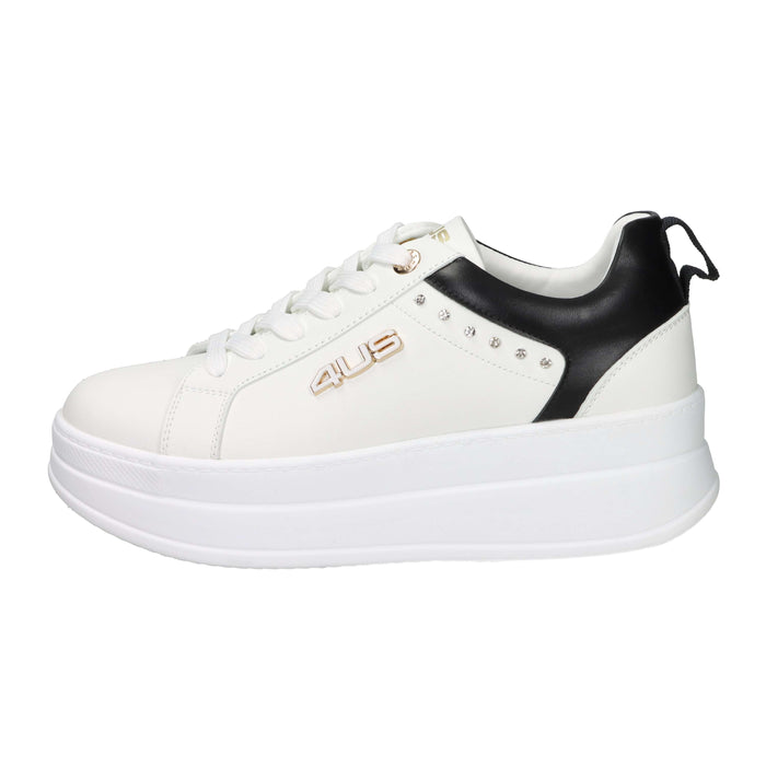 4Us Paciotti Donna Sneakers 4BX168 Bianco/Nero