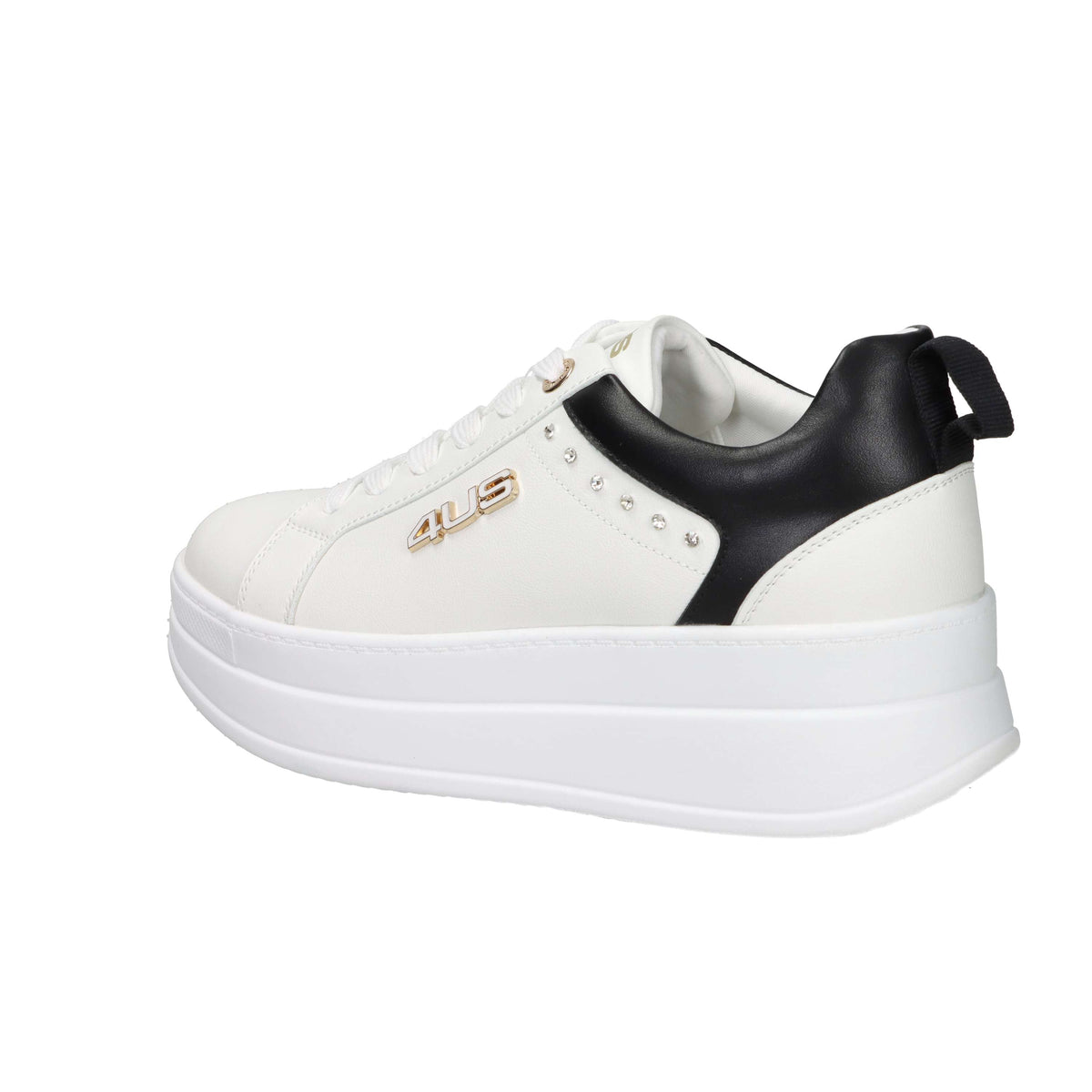 4Us Paciotti Donna Sneakers 4BX168 Bianco/Nero