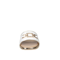 Repo Damen Flache Hausschuhe 71120-E5 Weiß