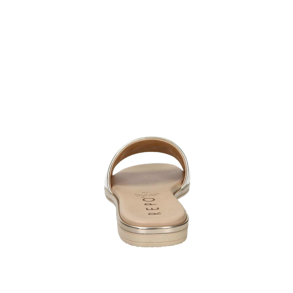 Repo Damen Flache Hausschuhe 71120-E5 Weiß