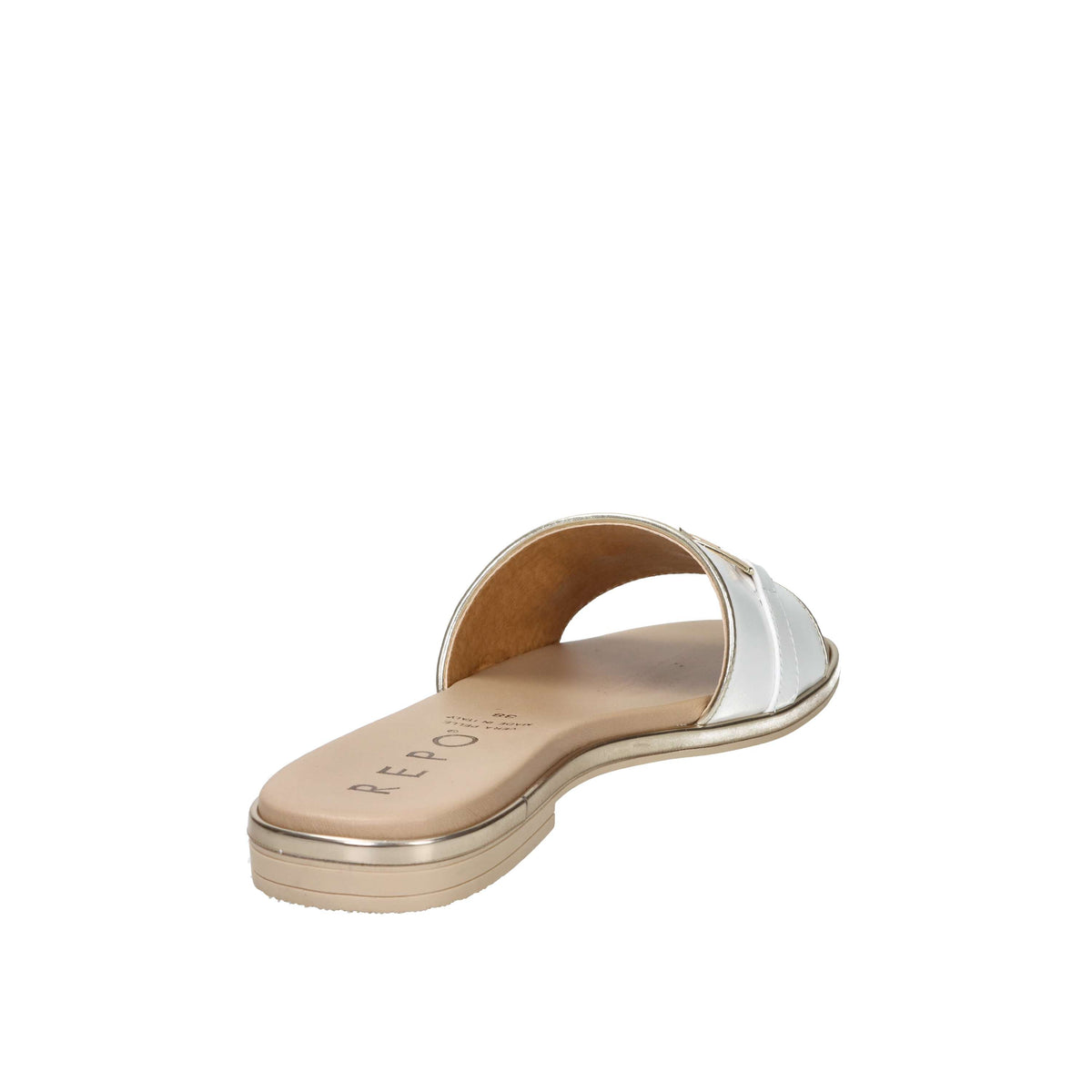 Repo Damen Flache Hausschuhe 71120-E5 Weiß