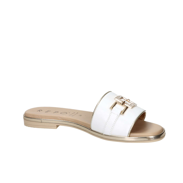 Repo Mujer Zueco bajo 71120-E5 Blanco