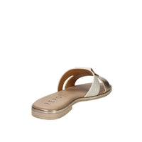 Repo Mujer Zueco bajo 71116-E5 Beige/Oro