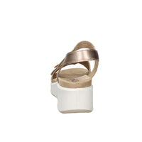 Imac Donna Sandalo con zeppa 109011 Beige/Oro