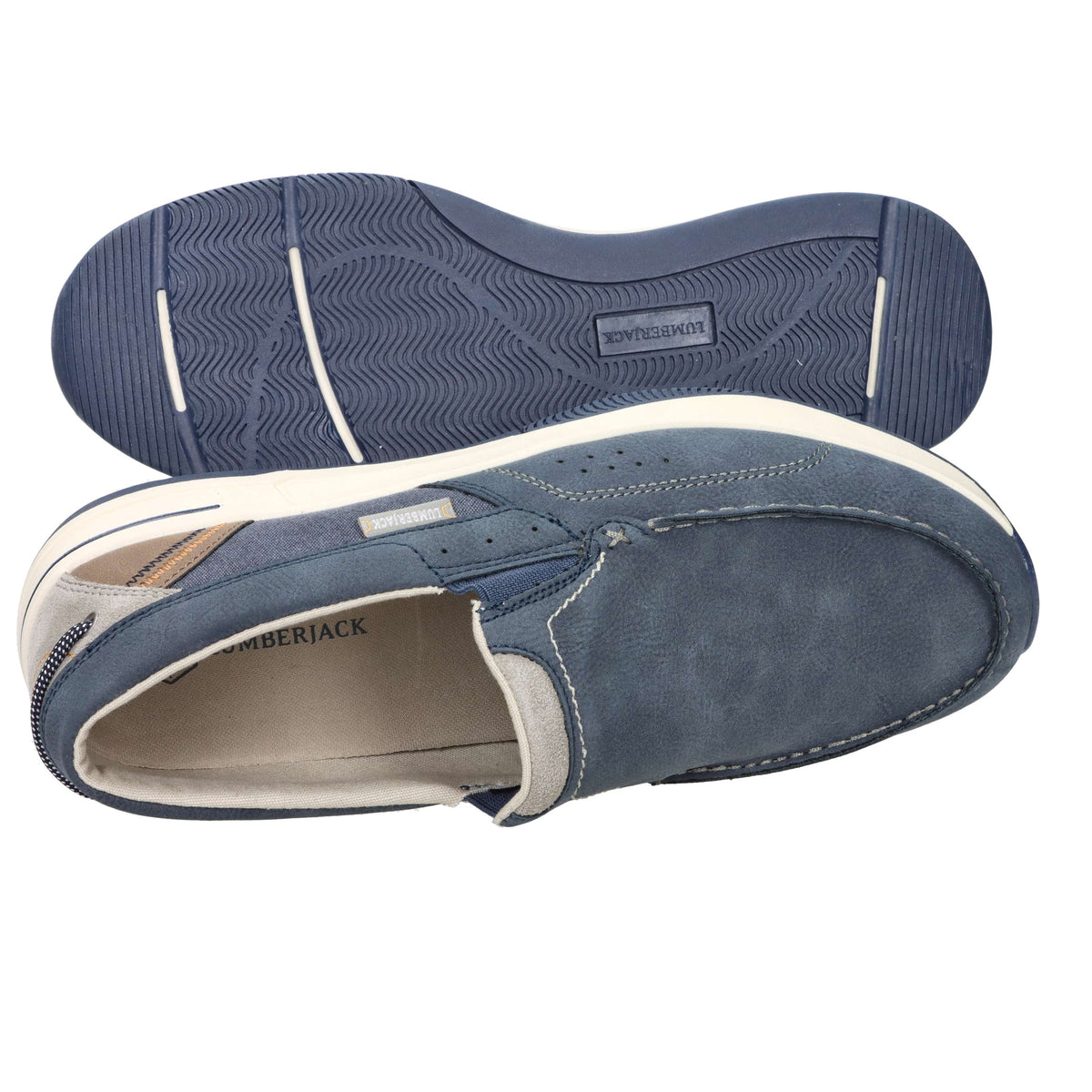 Lumberjack Homme Slip-on 102268871 Bleu