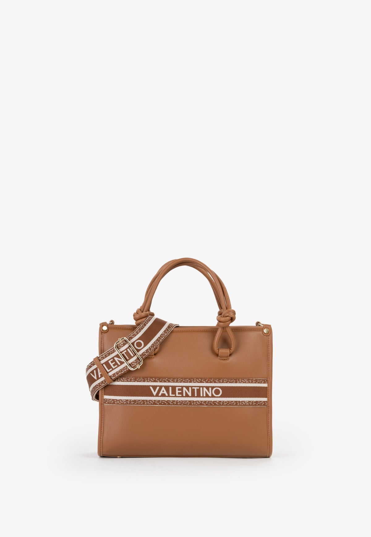 Valentino Damen Handtasche VBS9ZW04 Lederbraun