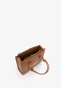 Valentino Damen Handtasche VBS9ZW04 Lederbraun