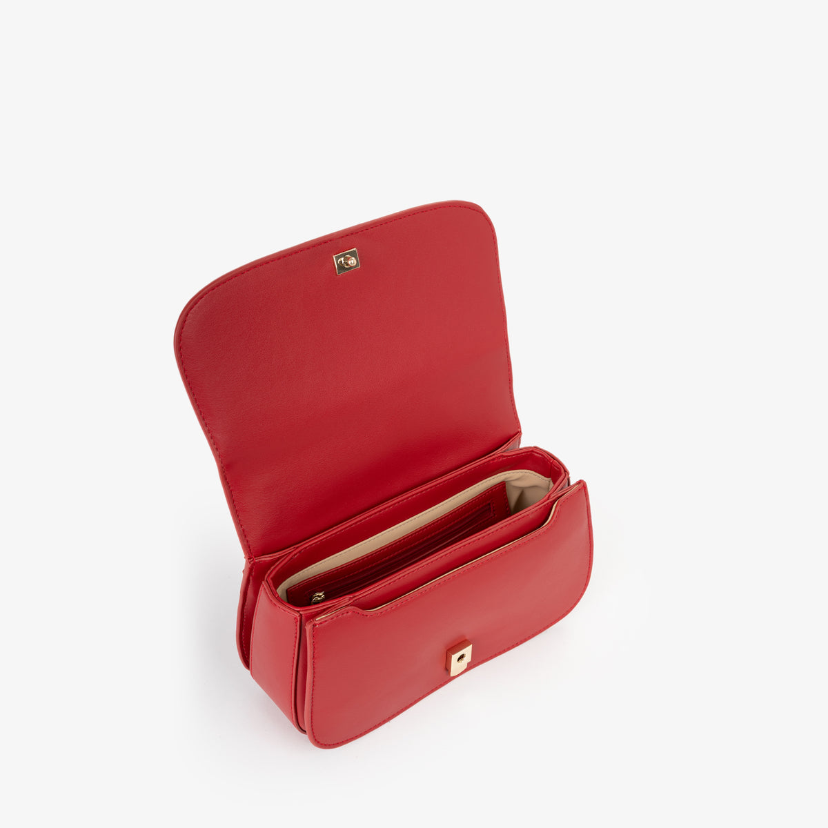 Valentino Donna Bolso de mano VBS9OU09 Rojo