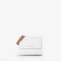 Valentino Donna Borsa a spalla VBS5A803 Bianco/Cuoio