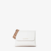 Valentino Donna Borsa a spalla VBS5A803 Bianco/Cuoio