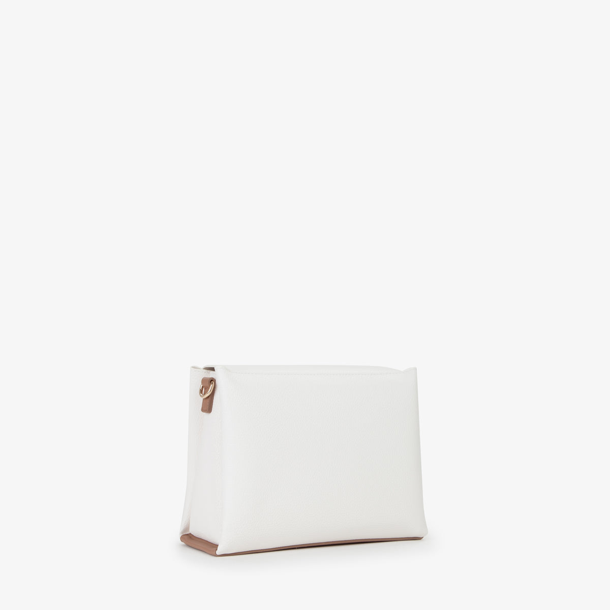 Valentino Donna Borsa a spalla VBS5A803 Bianco/Cuoio