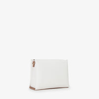 Valentino Donna Borsa a spalla VBS5A803 Bianco/Cuoio
