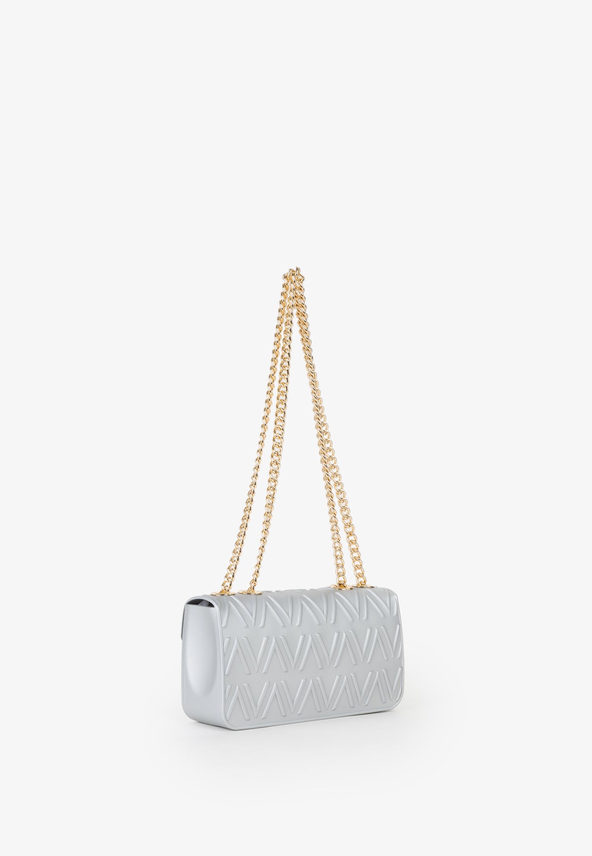 Valentino Damen Schultertasche VBSA0N09 Silber