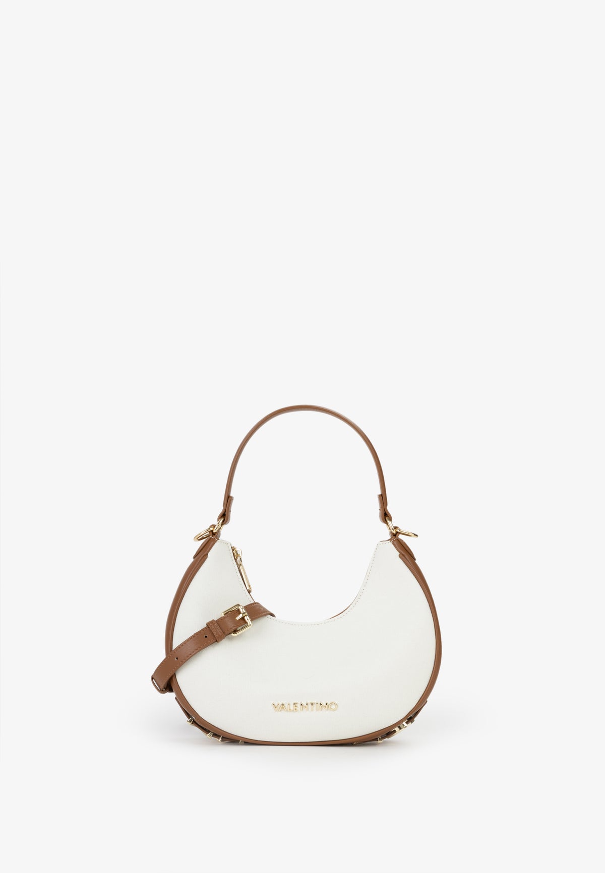 Valentino Donna Bolso de hombro VBS90A07CAN Beige/Cuero